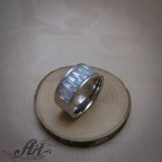 Дамски пръстен от медицинска стомана RS-086